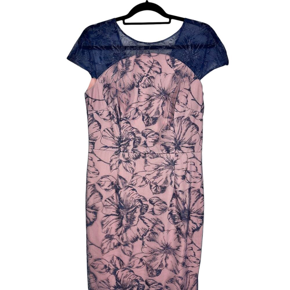 Js Collections Winnie Column Gown Dark Blush Lace… - image 6